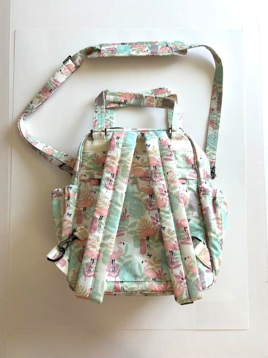 Lug Legacy Collection Mini Puddle Jumper Convertible Tote Bag Flamingo Foliage main image 10